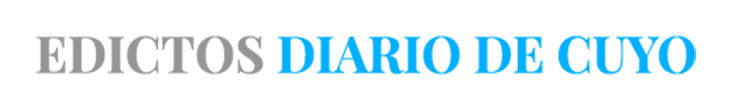 Publicar en Edictos Diario de Cuyo